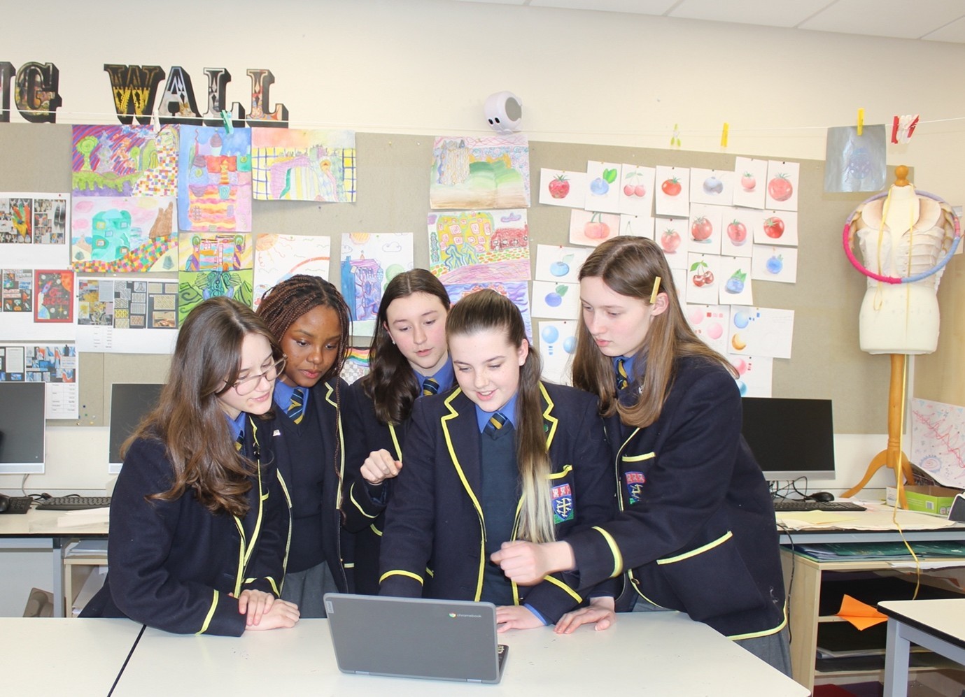 Students Lead Design of New Sensory Room to Mark World Autism Awareness Day
