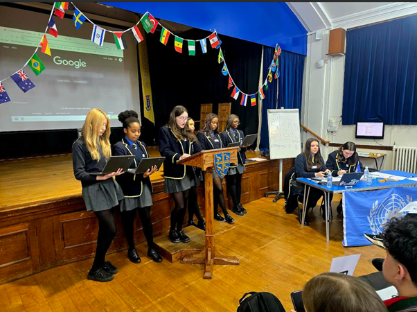 SUCCESS IN THE MINI MODEL UNITED NATIONS CONFERENCE